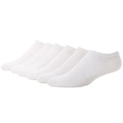 HANES Women's Ultimate Core No-Show Socks, 6-Pack