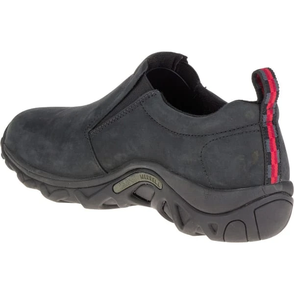 MERRELL Men's Jungle Moc Nubuck Shoes, Black 3 MERRELL Men's Jungle Moc Nubuck Shoes, Black - Image 3