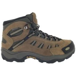 HI-TEC Men's Bandera Mid WP Hiking Boots, Bone/Brown/Mustard -All Shoe Shop 1365231 201 alt4