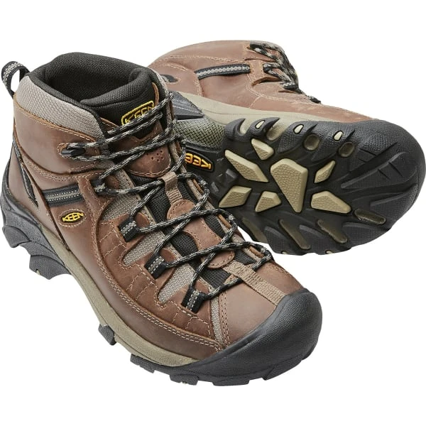 KEEN Men's Targhee Mid Waterproof Hiking Boots 3 KEEN Men's Targhee Mid Waterproof Hiking Boots - Image 3