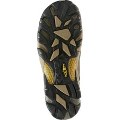 KEEN Men's Targhee II Mid WP Hiking Boots, Black Olive/Yellow -All Shoe Shop 1365318 001 alt5