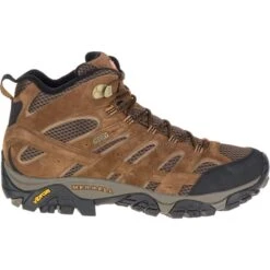 MERRELL Men's Moab 2 Mid Waterproof Hiking Boots, Earth, Wide -All Shoe Shop 2023811 201 alt1