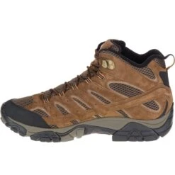 MERRELL Men's Moab 2 Mid Waterproof Hiking Boots, Earth, Wide -All Shoe Shop 2023811 201 alt5