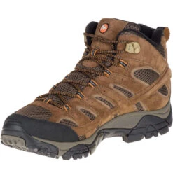 MERRELL Men's Moab 2 Mid Waterproof Hiking Boots, Earth, Wide -All Shoe Shop 2023811 201 alt6