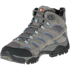 MERRELL Women's Moab 2 Mid Waterproof Hiking Boots, Granite 12 MERRELL Women's Moab 2 Mid Waterproof Hiking Boots, Granite -All Shoe Shop 2024319 003 alt3
