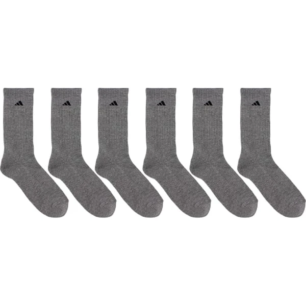 ADIDAS Men's Athletic Crew Socks, 6 Pack 2 ADIDAS Men's Athletic Crew Socks, 6 Pack - Image 2