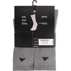 ADIDAS Men's Athletic Crew Socks, 6 Pack 7 ADIDAS Men's Athletic Crew Socks, 6 Pack -All Shoe Shop 2025811 004 alt3