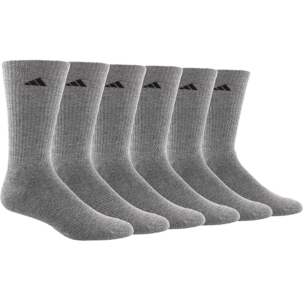 ADIDAS Men's Athletic Crew Socks, 6 Pack 1 ADIDAS Men's Athletic Crew Socks, 6 Pack