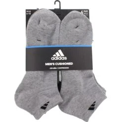 ADIDAS Men's Athletic Low-Cut Socks, 6 Pack 5 ADIDAS Men's Athletic Low-Cut Socks, 6 Pack -All Shoe Shop 2025815 004 alt2