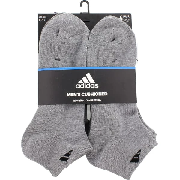 ADIDAS Men's Athletic Low-Cut Socks, 6 Pack 3 ADIDAS Men's Athletic Low-Cut Socks, 6 Pack - Image 3