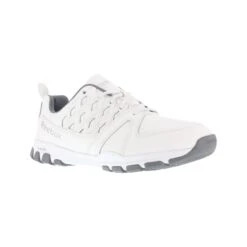 REEBOK WORK Women's Sublite Work Soft Toe Sneakers, White, Wide