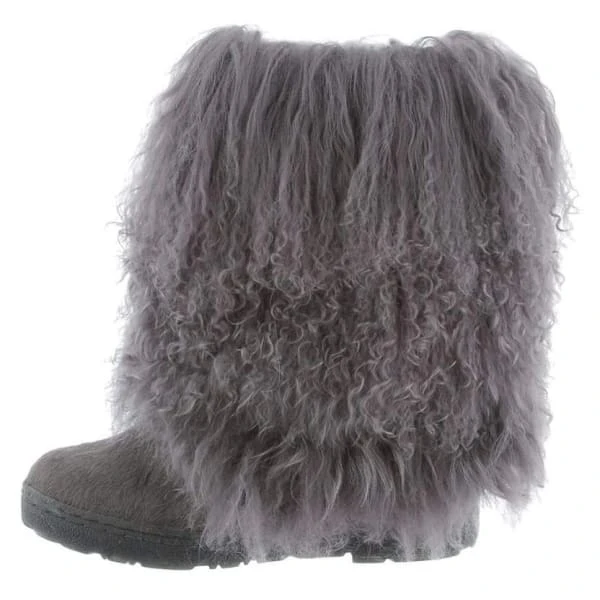 BEARPAW Women's Boetis II Boots, Charcoal 3 BEARPAW Women's Boetis II Boots, Charcoal - Image 3