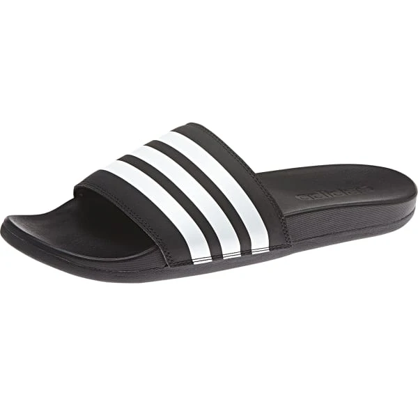 ADIDAS Men's Adilette Cloudfoam Plus Slides 2 ADIDAS Men's Adilette Cloudfoam Plus Slides - Image 2