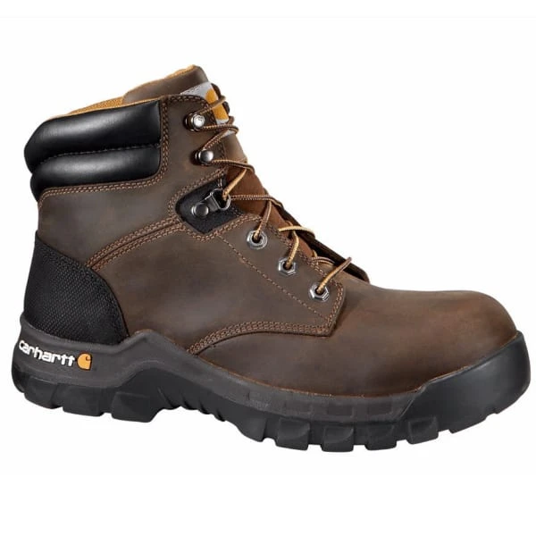CARHARTT Women's 6-Inch Rugged Flex Work Boots, Brown 1 CARHARTT Women's 6-Inch Rugged Flex Work Boots, Brown
