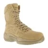 REEBOK WORK Women's Rapid Response RB Composite Toe Stealth 8" W/ Side Zipper Boot