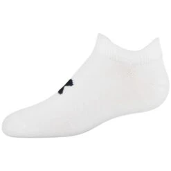 UNDER ARMOUR Girls' Essential No Show Socks, 6-Pack -All Shoe Shop 2057082 101 alt3