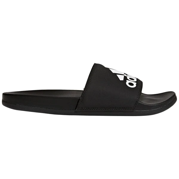 ADIDAS Men's Adilette Cloudfoam Plus Logo Slides 1 ADIDAS Men's Adilette Cloudfoam Plus Logo Slides