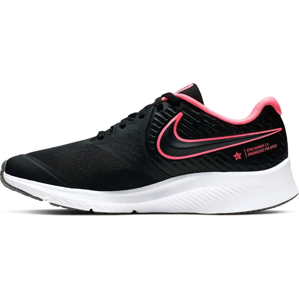 NIKE Girls' Star Runner 2 GS Athletic Sneakers 4 NIKE Girls' Star Runner 2 GS Athletic Sneakers - Image 4