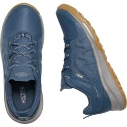 KEEN Women's Explore Low Waterproof Mountain Sneakers -All Shoe Shop 2061362 402 alt3