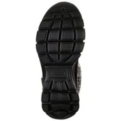 SKECHERS Women's Easy Going Heighten Fold Over Knit Collar Bootie -All Shoe Shop 2061762 001 alt5