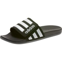 ADIDAS Men's Adilette Comfort Adjustable Slide Sandals -All Shoe Shop 2064096 001 alt2
