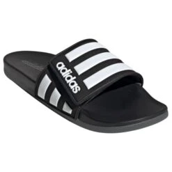 ADIDAS Men's Adilette Comfort Adjustable Slide Sandals -All Shoe Shop 2064096 001 alt3