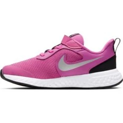 NIKE Girls' Revolution 5 Running Shoes -All Shoe Shop 2064566 603 alt3