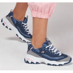 SKECHERS Women's D'Lites - New Journey Sneaker -All Shoe Shop 2071168 402 alt5