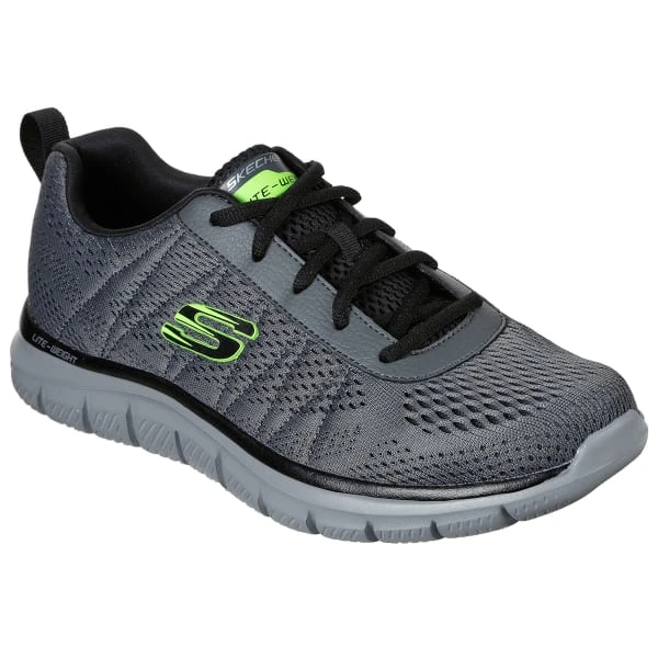 SKECHERS Men's Track - Moulton Running Shoe, Wide Width 1 SKECHERS Men's Track - Moulton Running Shoe, Wide Width