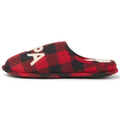 FAMOUS MAKER Men's Papa Bear Buffalo Check Clog Slipper -All Shoe Shop 2073457 906 alt3
