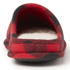 FAMOUS MAKER Men's Papa Bear Buffalo Check Clog Slipper -All Shoe Shop 2073457 906 alt5