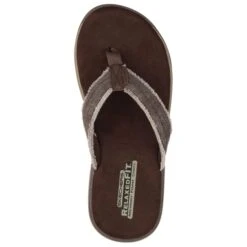 SKECHERS Men's Relaxed Fit Supreme Bosnia Sandals 8 SKECHERS Men's Relaxed Fit Supreme Bosnia Sandals -All Shoe Shop 2074507 201 alt3