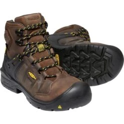KEEN Men's Dover 6" WP Carbon Fiber Toe Work Boots -All Shoe Shop 2074619 201 alt2