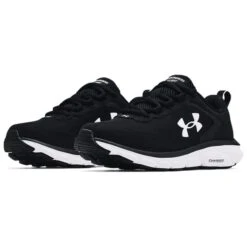 UNDER ARMOUR Women's Charged Assert 9 Running Shoe, Wide Width -All Shoe Shop 2074690 001 alt2