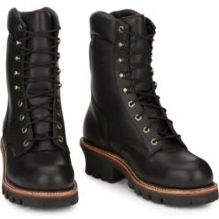 CHIPPEWA Men's Super DNA Steel Toe Insulated Logger Boots, Extra Wide (EEE) 13 CHIPPEWA Men's Super DNA Steel Toe Insulated Logger Boots, Extra Wide (EEE) -All Shoe Shop 2076715 001 alt4