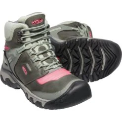 KEEN Women's Ridge Flex Waterproof Hiking Boots -All Shoe Shop 2077729 004 alt4