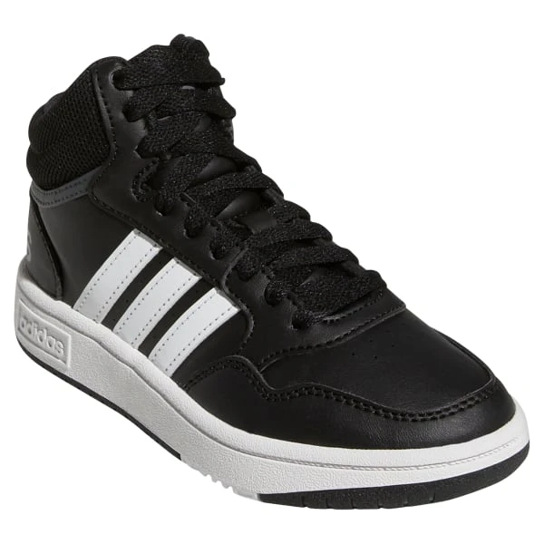 ADIDAS Boys' Hoops Mid Basketball Shoes 3 ADIDAS Boys' Hoops Mid Basketball Shoes - Image 3