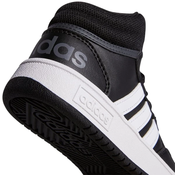ADIDAS Boys' Hoops Mid Basketball Shoes 7 ADIDAS Boys' Hoops Mid Basketball Shoes - Image 7