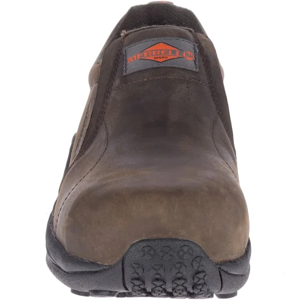 MERRELL Men's Jungle Moc Leather Comp Toe Work Shoe 4 MERRELL Men's Jungle Moc Leather Comp Toe Work Shoe - Image 4