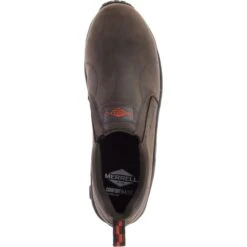 MERRELL Men's Jungle Moc Leather Comp Toe Work Shoe 12 MERRELL Men's Jungle Moc Leather Comp Toe Work Shoe -All Shoe Shop 2078635 201 alt5