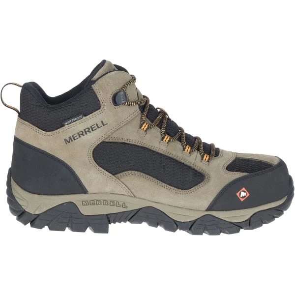 MERRELL Men's Moab Onset Mid Waterproof Comp Toe Work Boots 2 MERRELL Men's Moab Onset Mid Waterproof Comp Toe Work Boots - Image 2