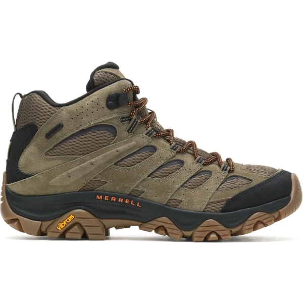 MERRELL Men's Moab 3 Mid Waterproof Hiking Boots 1 MERRELL Men's Moab 3 Mid Waterproof Hiking Boots
