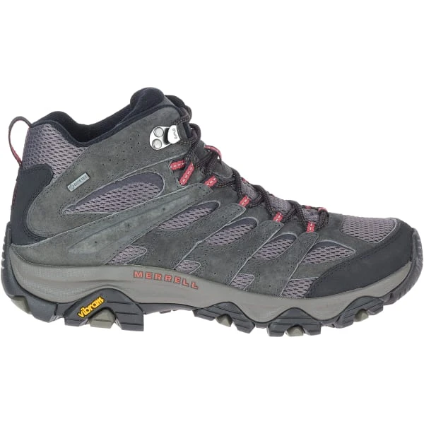MERRELL Men's Moab 3 Mid GORE-TEX Hiking Boots, Wide 2 MERRELL Men's Moab 3 Mid GORE-TEX Hiking Boots, Wide - Image 2