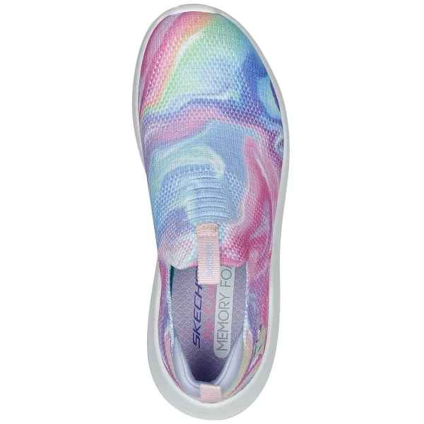 SKECHERS Girls' Ultra Flex 2.0 - Swirlology Slip-On Shoe 4 SKECHERS Girls' Ultra Flex 2.0 - Swirlology Slip-On Shoe - Image 4
