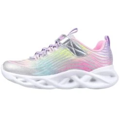 SKECHERS Girls' S Lights: Twisty Brights - Mystical Bliss Sneakers -All Shoe Shop 2079457 007 alt2