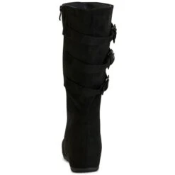 WANTED SHOES Women's Sadler 3-Buckle Tall Boots -All Shoe Shop 2079844 001 alt4