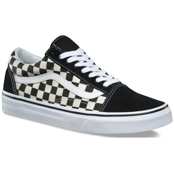 VANS Men's Primary Check Old Skool Shoes 3 VANS Men's Primary Check Old Skool Shoes - Image 3