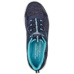 SKECHERS Women's Relaxed Fit: D'Lux Comfort - Sunny Oasis Shoe -All Shoe Shop 2080758 402 alt3