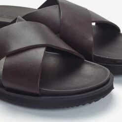 JACK WILLS Men's Cross Over Slider Sandals -All Shoe Shop 2081049 201 alt3