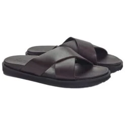 JACK WILLS Men's Cross Over Slider Sandals
